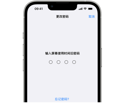 沉湖管委会iPhone屏幕维修分享iPhone屏幕使用时间密码忘记了怎么办 